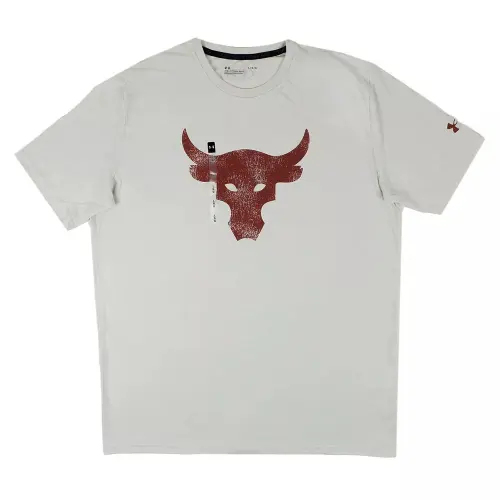 Under Armour ProjectRock Brahma Bull T Shirt Men's Ivory