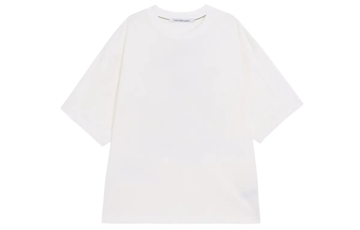 CALVIN KLEIN T Shirt Men's Moon White