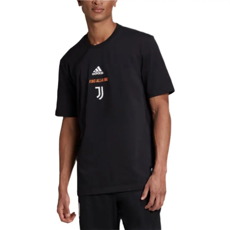 Adidas Juventus T Shirt Men's Black