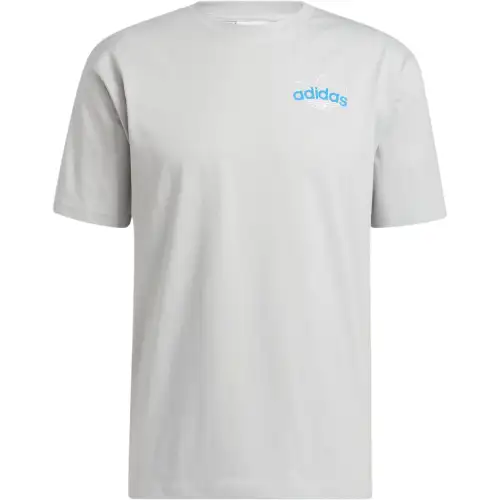 Adidas Originals Athletic ClubTrefoil T Shirt Men's Light Gray