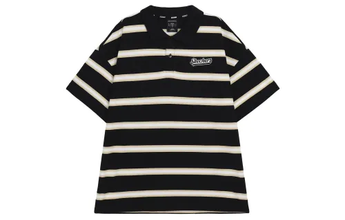 Skechers T Shirt Men's Black With Khaki White