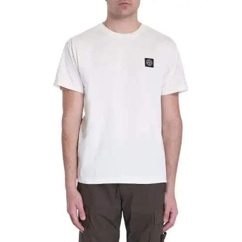 STONE ISLAND Compass Patch Crewneck T Shirt