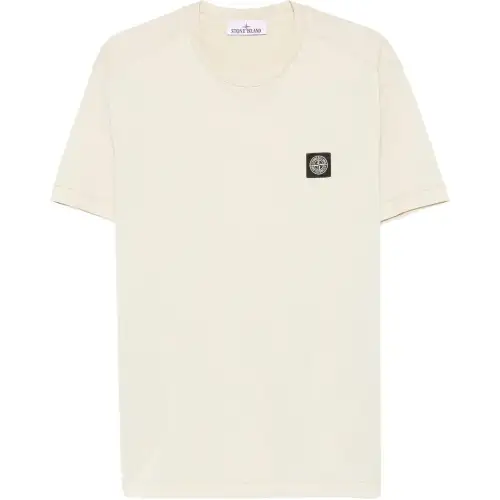 Stone Island Compass Patch Crewneck T-Shirt