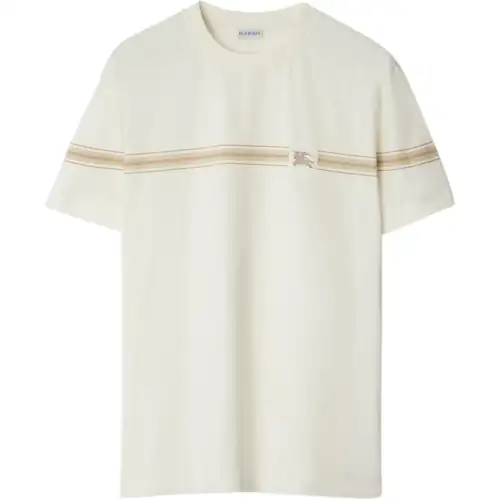 Burberry striped cotton T-shirt