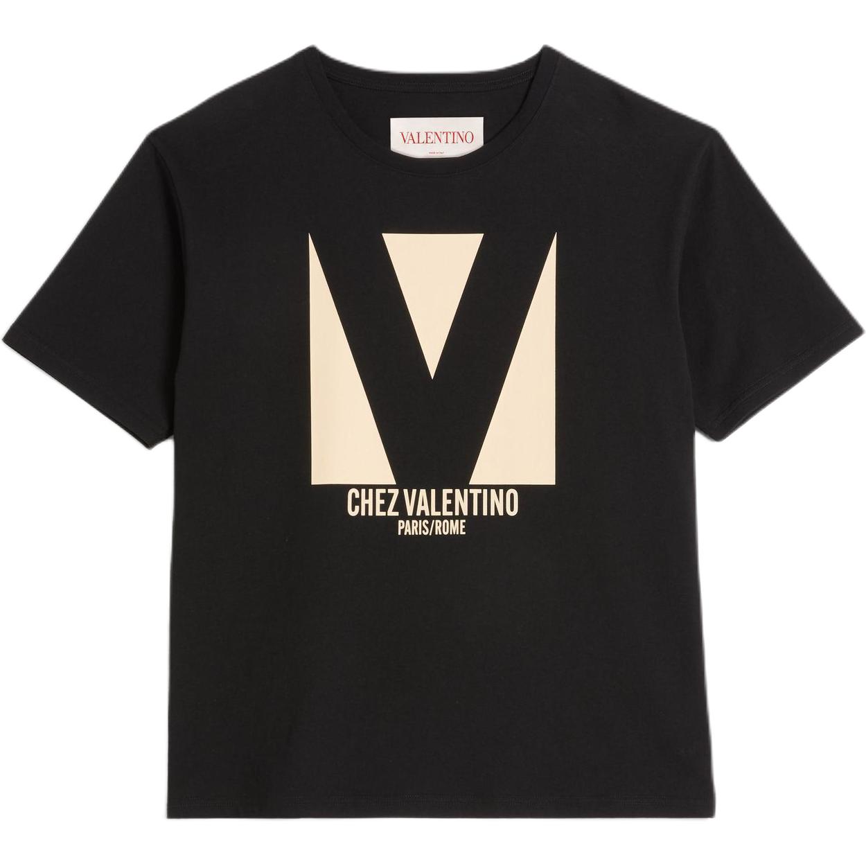 Мужская футболка Valentino (черный)