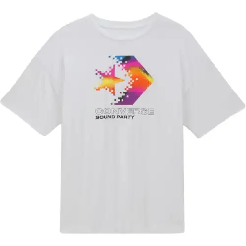 Converse T Shirts Unisex White Crew Neck