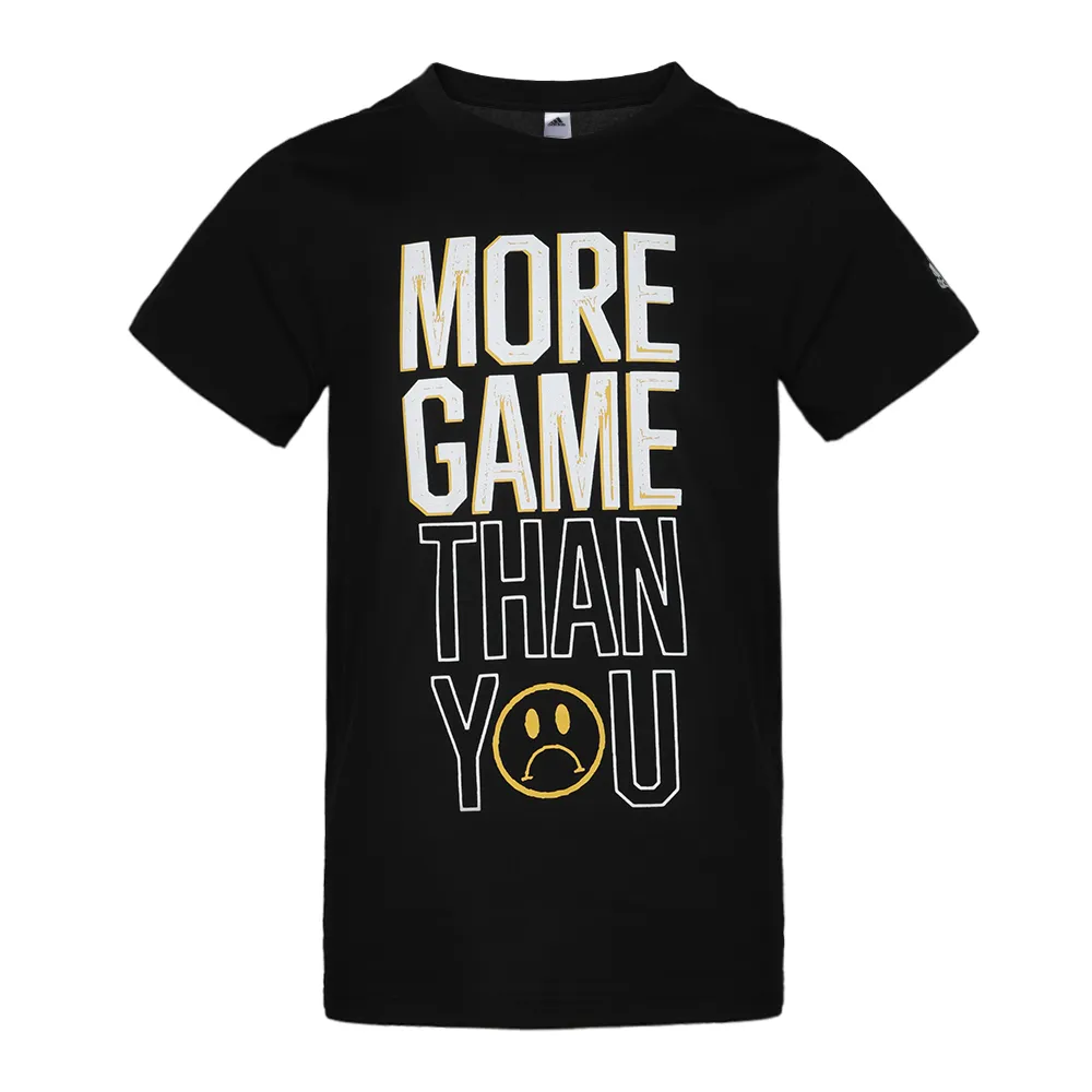 Adidas MORE GAME THAN T Shirt Men's Black