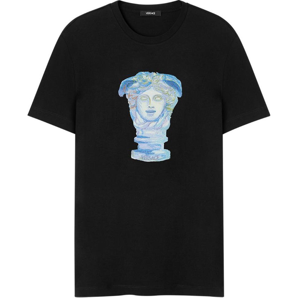 Мужская футболка Versace (черная)