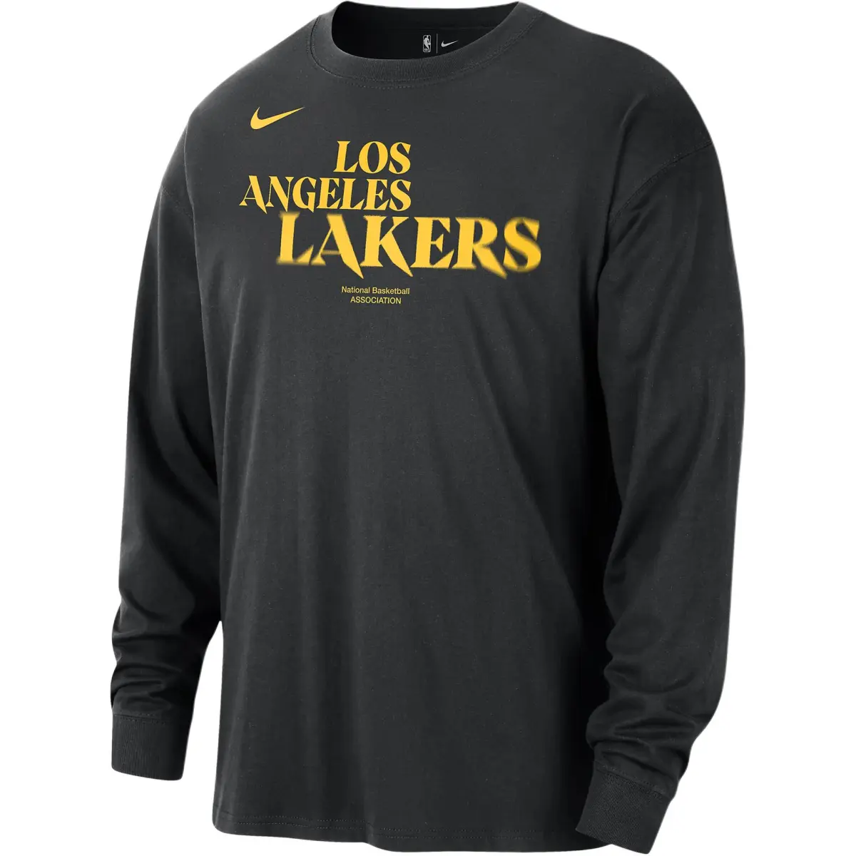 Nike x NBA Courtside Los Angeles Lakers T Shirt Men's Black