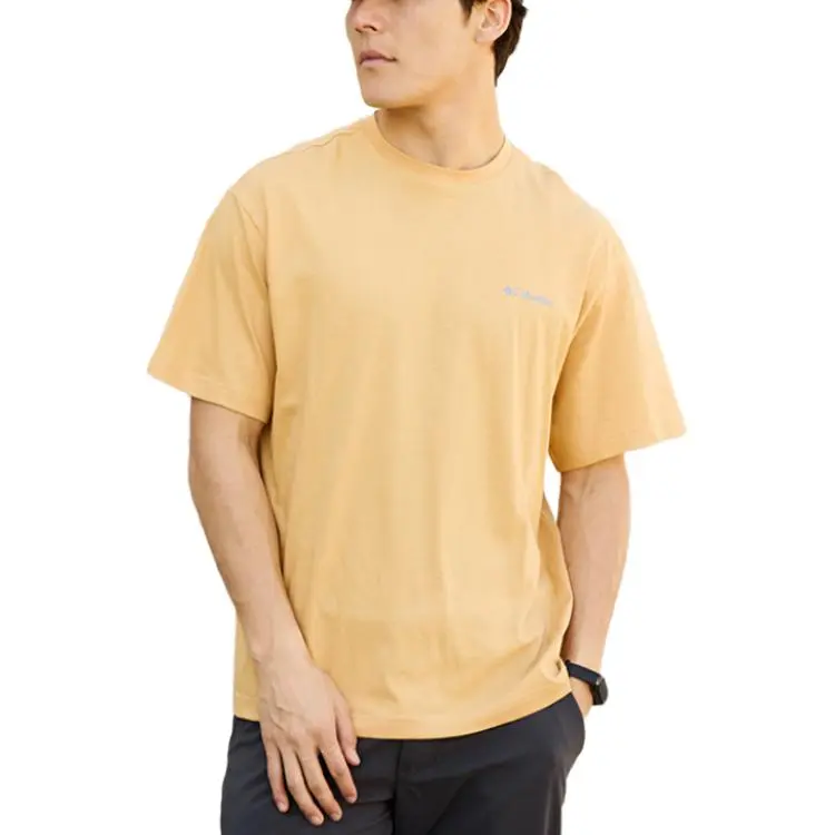 Columbia City Outdoor Collection T Shirt Men's Yellow