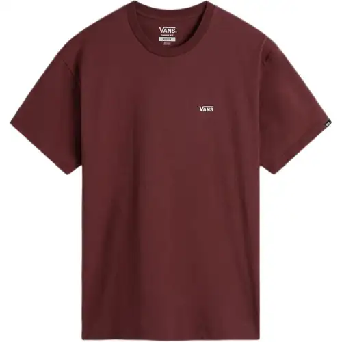 Vans T Shirts Men's Brown Crew Neck Moderate Straight Fit