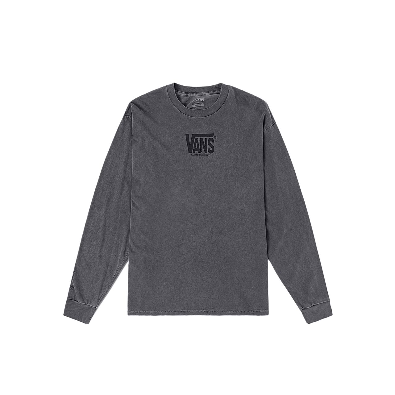 Унисекс футболка Vans Longsleeve (черная)