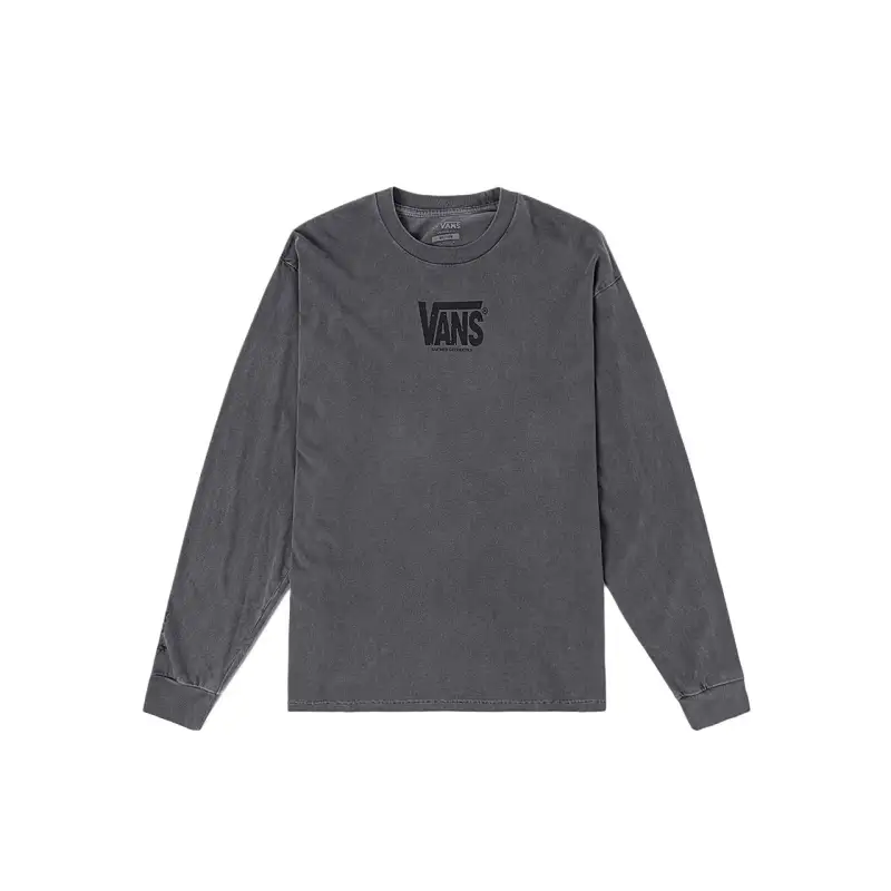 Vans T Shirts Unisex Black Crew Neck Moderate Straight Fit