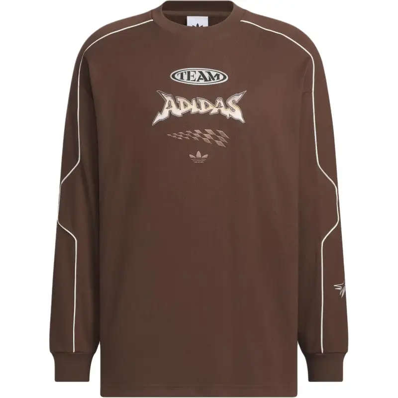 Adidas Originals RAC CREW U T Shirt Unisex Brown