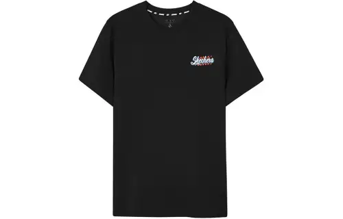 Skechers T Shirt Unisex Carbon Black