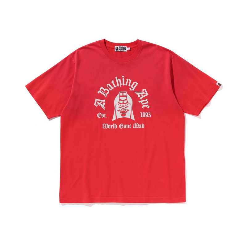 Мужская футболка A BATHING APE SS25 (белая) — фото 4