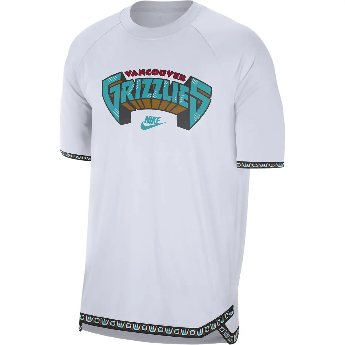Nike Memphis Grizzlies Hardwood Classics Men's Nike Dri-FIT Nba Short-Sleeve Pregame Top