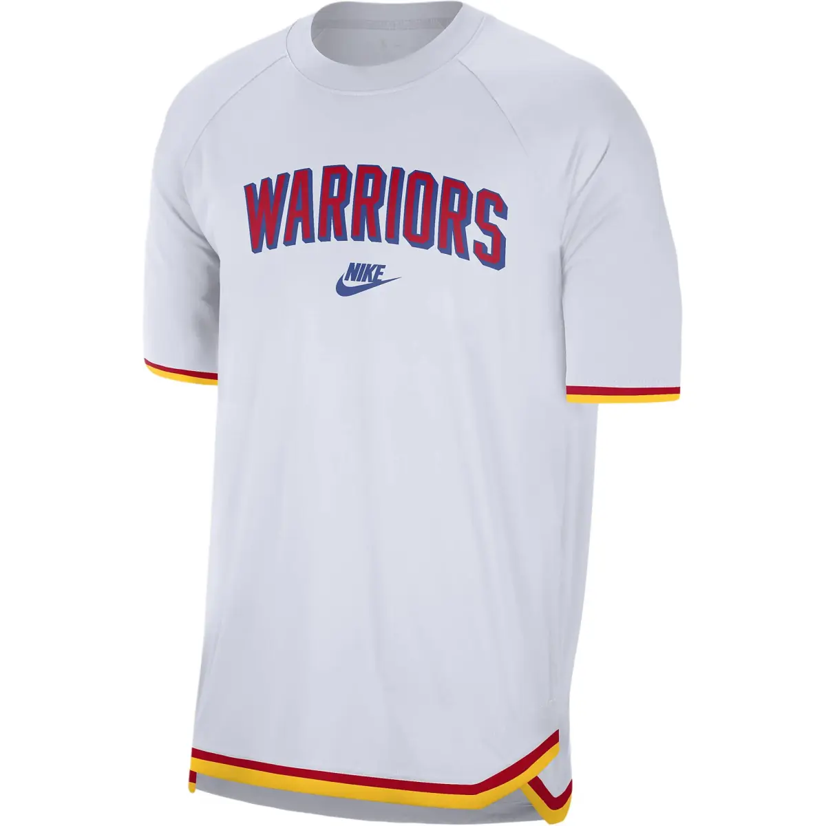 Nike Golden State Warriors Hardwood Classics Men's Nike Dri FIT Nba Short Sleeve Pregame Top