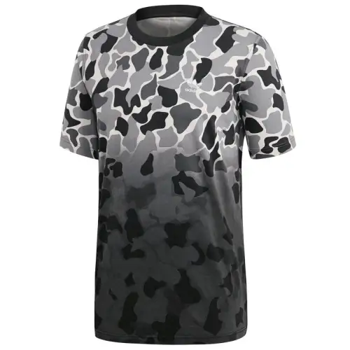 Adidas Originals CAMO DIPPED T Shirt Men's Gray