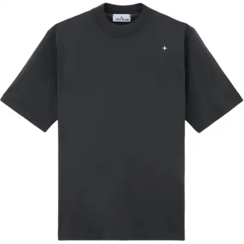 Stone Island logo-embroidered T-shirt