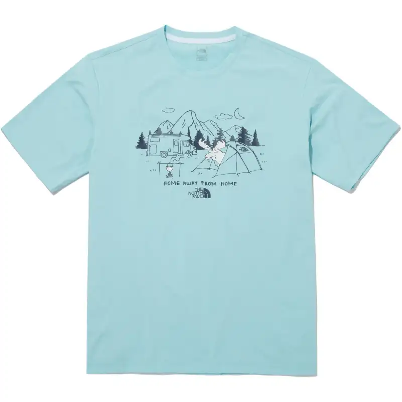 THE NORTH FACE T Shirt Men's Blue
