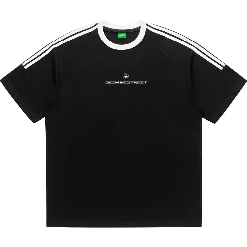 SESAME STREET T Shirts Unisex Crew Neck Moderate Straight Fit