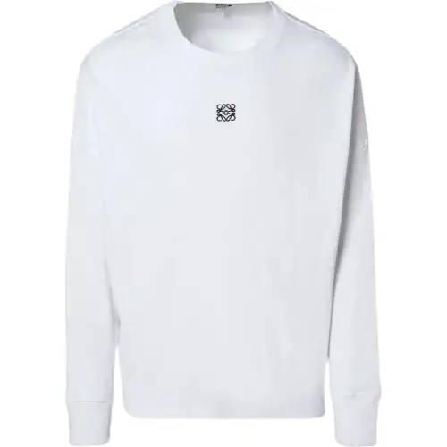 Loewe embroidered Anagram-motif T-shirt