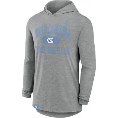 JORDAN North Carolina Tar Heels Blitz Men's Nike Dri-FIT College Long-Sleeve Hooded T-Shirt