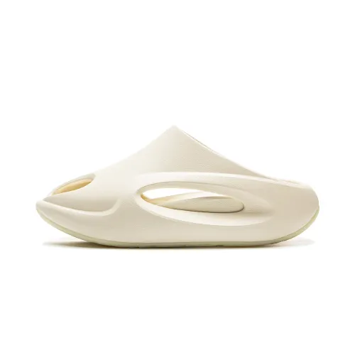 Li Ning Cloud Wander S2.0 Slide Slippers Unisex Ecru
