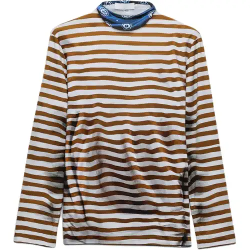 PRADA SS25 T Shirt Men's Tobacco