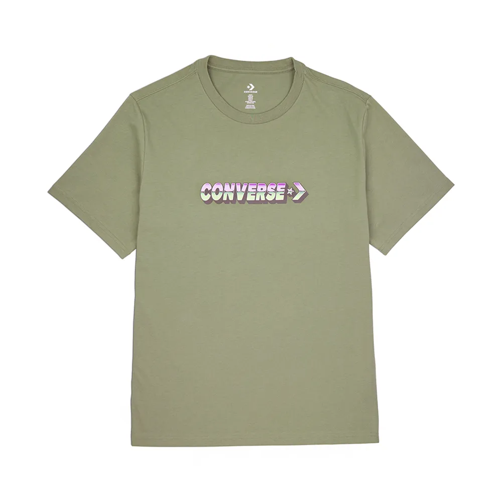 Converse MAJICA Graphic T Shirt Unisex Green