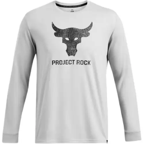 Under Armour ProjectRock Brahma Bull T Shirt Men's Medium Gray