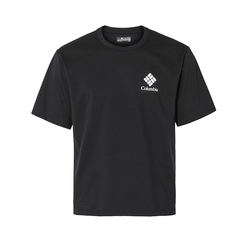 Columbia Quick Dry T Shirts Unisex Black