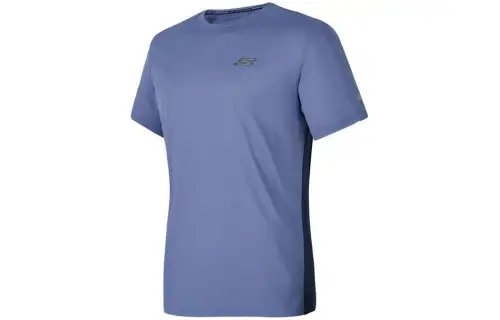 Skechers T Shirt Men's Light Velvet Blue