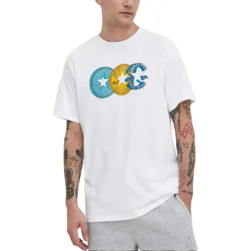 Converse CHUCK TAYLOR T Shirt Men's White