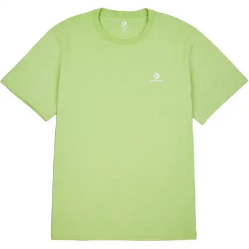 Converse Go to Embroidered Star Chevron T Shirt Unisex Vibrant Green