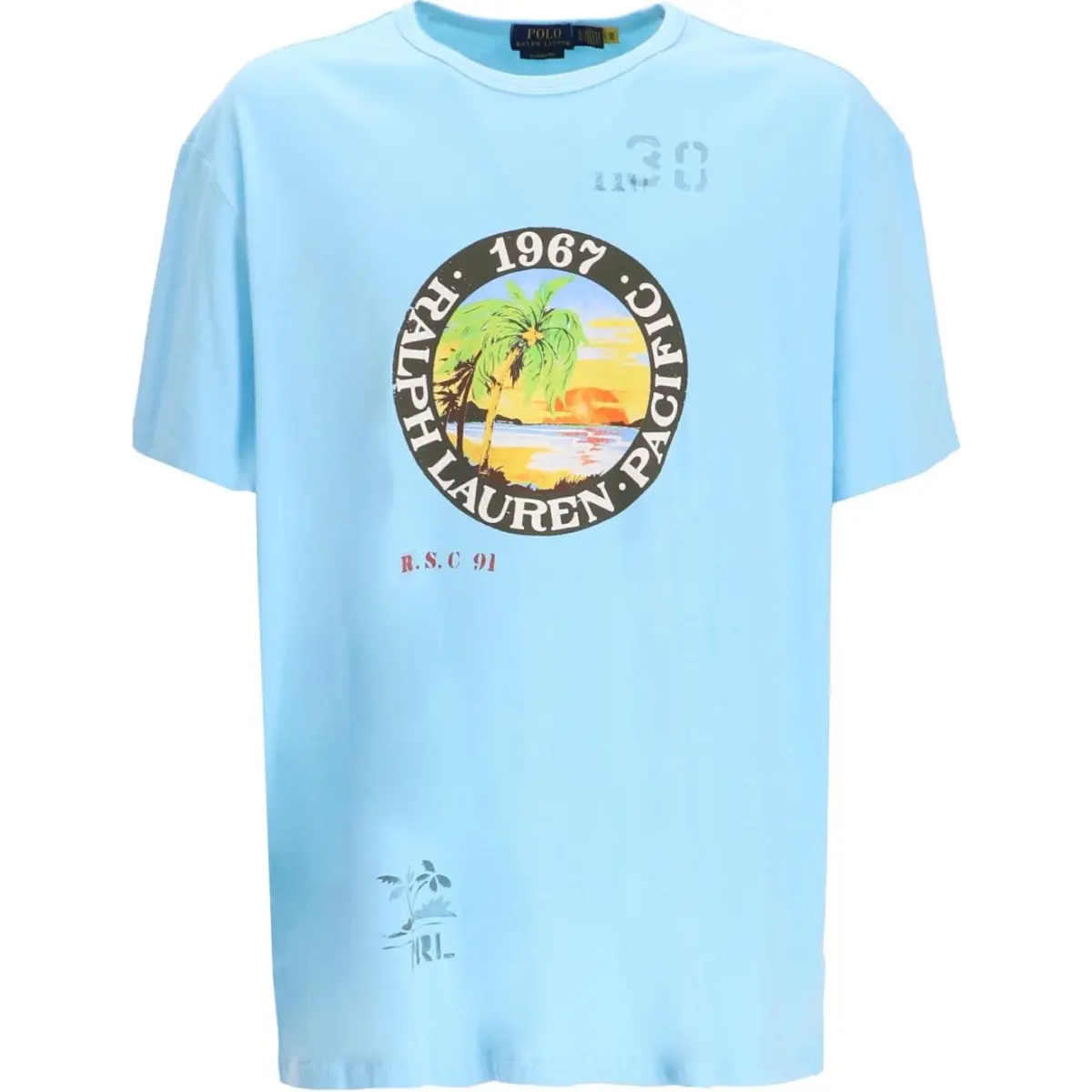 Polo Ralph Lauren Classic Fit Jersey Graphic T Shirt
