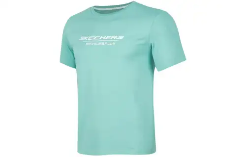 Skechers T Shirt Men's Mustard Green
