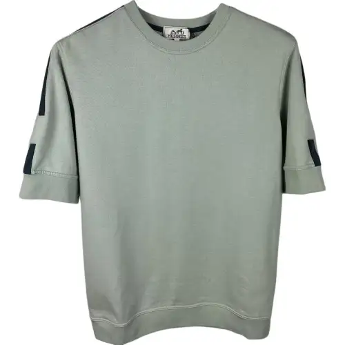 HERMES T Shirt Men's Almond Green