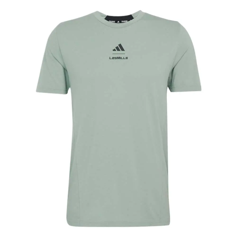 Adidas LES MILLS T Shirt Men's Green