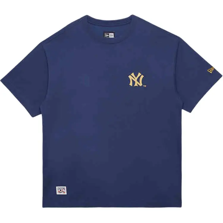 New Era FW24 T Shirt Unisex Navy Blue