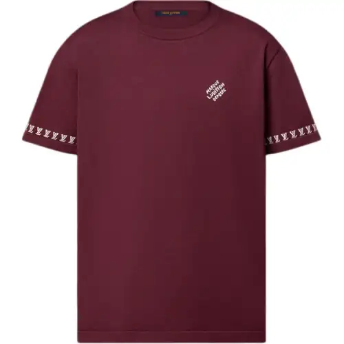 LOUIS VUITTON 1AHECF Short Sleeved Cotton Crewneck