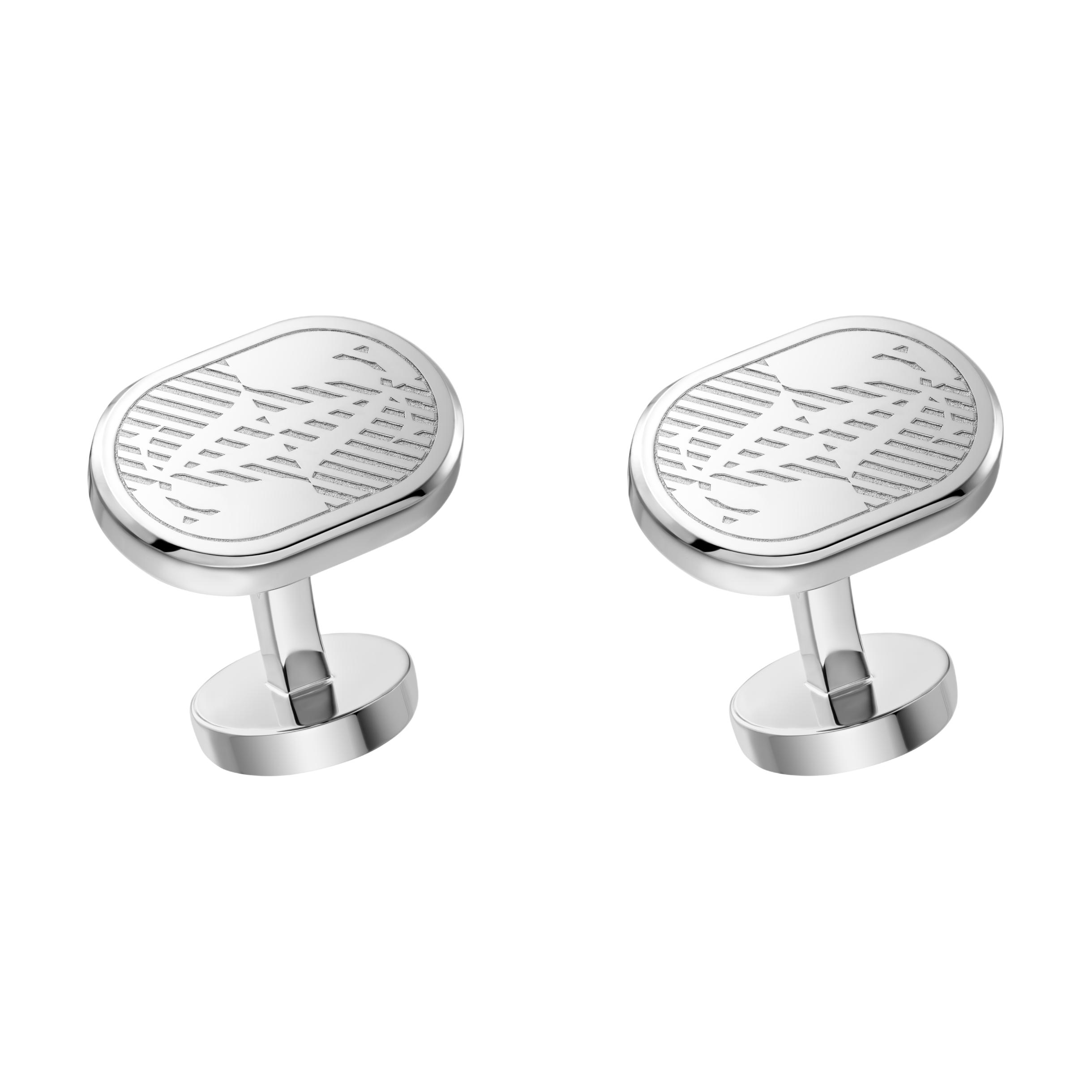 Запонки Cartier (серебристый)