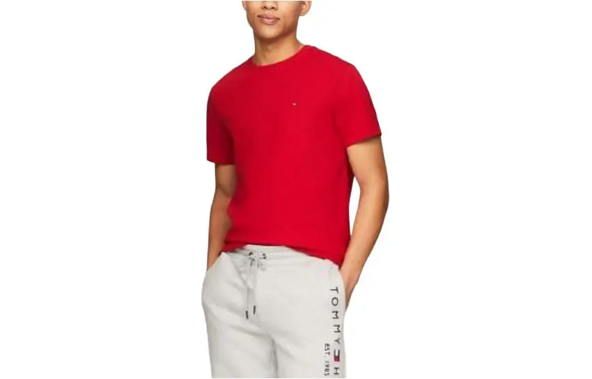 Tommy Hilfiger T Shirt Men's Red