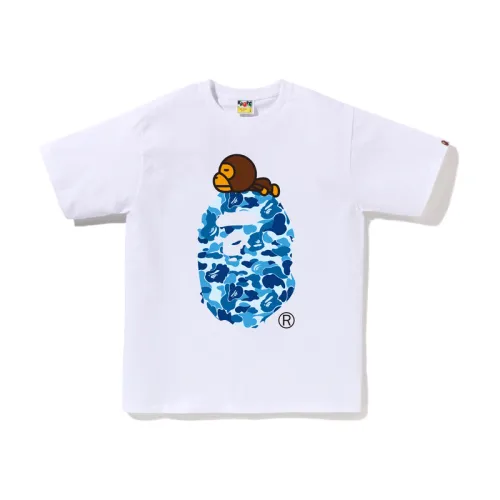 Bape 1st Camo Milo On Big Ape Tee