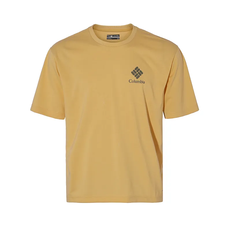 Columbia Quick-Dry T-Shirts Men's Yellow