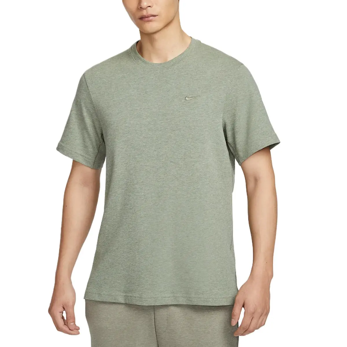Nike Primary T Shirt Men's Light Army Green/Color Adjustment