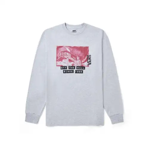 Vans x Baker TEE LS T Shirt Men's Gray
