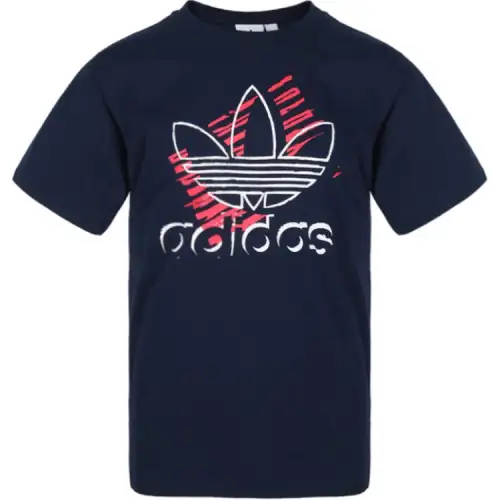 Adidas Originals Trefoil T Shirt Men's Blue