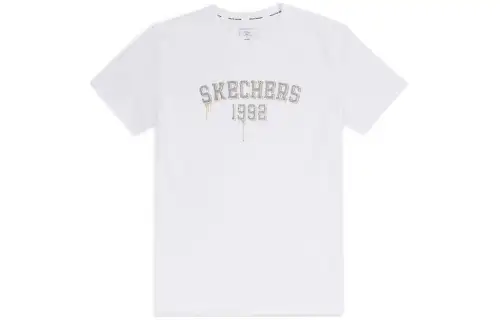 Skechers T Shirt Men's Bright White